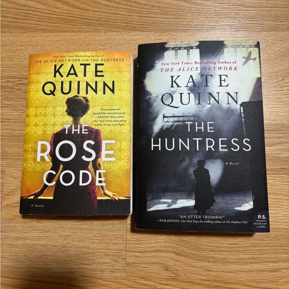 Bundle of books by Kate Quinn in great condition